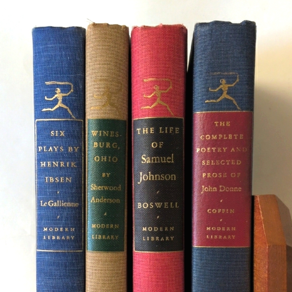 Decor: Set of 4 Modern Library Classics!